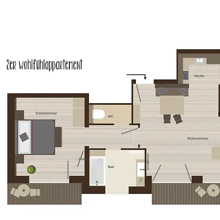 Stoanmandl Wohlfühlappartements Apartamento