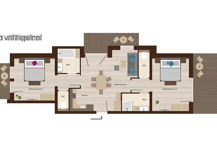 Appartamento Stoanmandl Wohlfuehlappartements Neustift im Stubaital